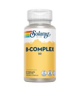 B-complex 50 Solaray 50 capsulas
