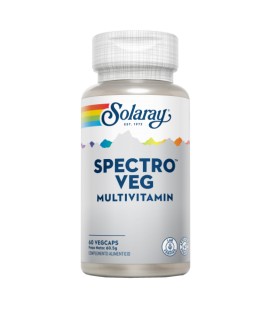 Solaray Spectro Multivitaminas 60 capsulas vegetales