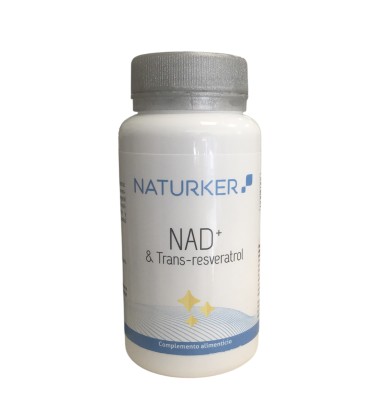 NAD+ & Trans-resveratrol 60 cápsulas