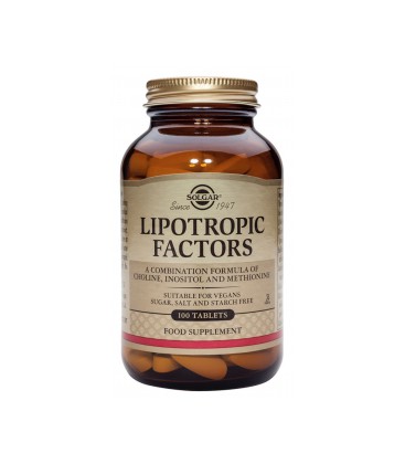 Factores Lipotrópicos 100 comprimidos 